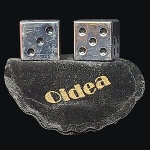 Oidea Jumbo Chunky Silver Rigid Dice